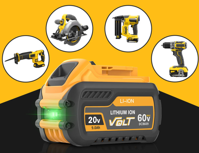Akumulator bateria DeWalt 20~60V MAX 9Ah zamiennik (6)