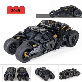klocki BatMobil Gotham Mroczny Rycerz 2-figurki batman joker 2049-klocków 45cm