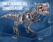 Klocki DINOZAUR T-REX 2056-klocków 70cm LED Tyranozaur Rex ogromny zestaw (7)
