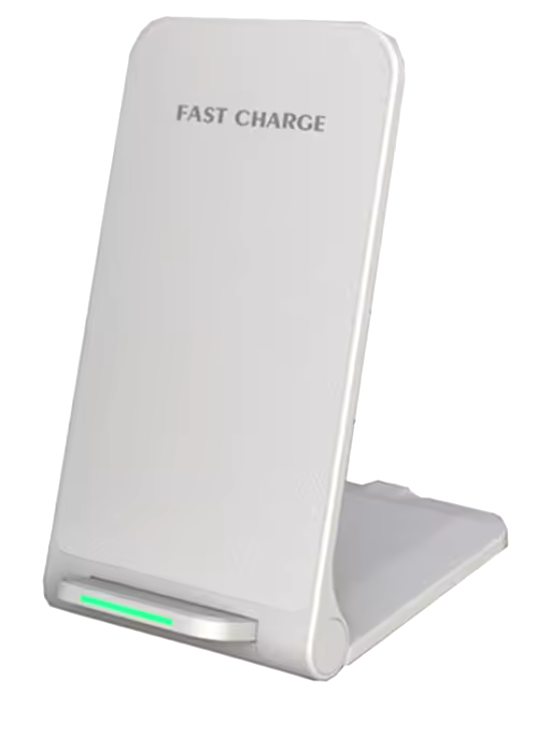 Ładowarka indukcyjna 36W 2x18W USB-C 2-pętle Qi składana wskaźnik led