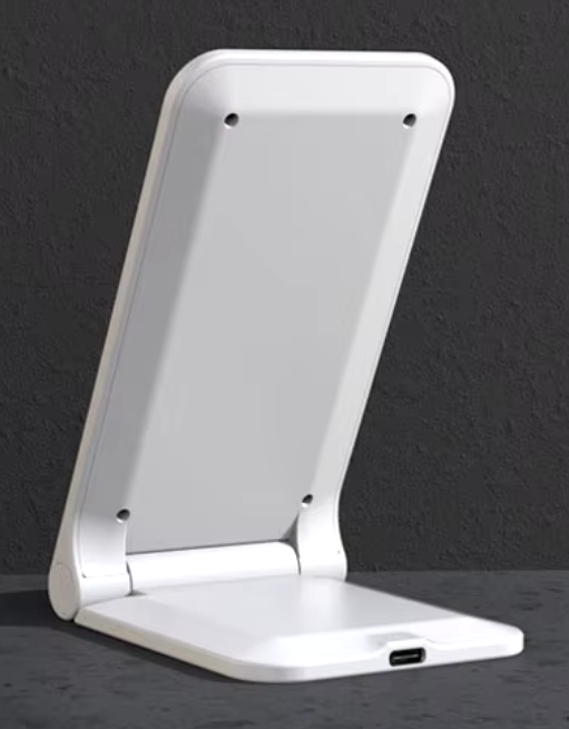 Ładowarka indukcyjna 36W 2x18W USB-C 2-pętle Qi składana wskaźnik led (2)