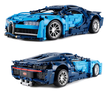 Klocki sterowany supercar Bugatti Chiron 1388-klocków 2-silniki pilot 33cm (2)