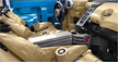 Klocki sterowany supercar Bugatti Chiron 1388-klocków 2-silniki pilot 33cm (10)