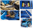 Klocki sterowany supercar Bugatti Chiron 1388-klocków 2-silniki pilot 33cm (12)