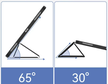 Etui ochronne do Tablet Lenovo Pad P12 plus 12,7-cala szaroniebieskie (4)
