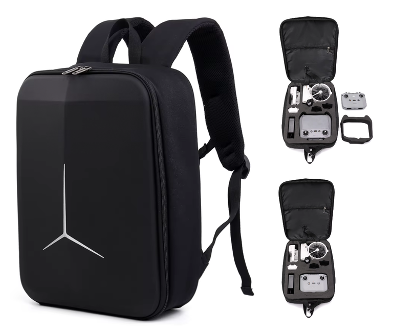 Plecak torba drona DJI FLIP pojemna lekka modna MERC z paskiem i kieszeniami kontroler RC-2 i RC-N3 (1)