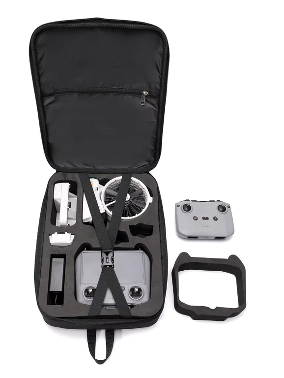 Plecak torba drona DJI FLIP pojemna lekka modna MERC z paskiem i kieszeniami kontroler RC-2 i RC-N3 (5)
