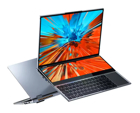 laptop N-one 16+14 cali podwójny ekran FHD 4K Intel 16GB/1TB win-11pro dotyk