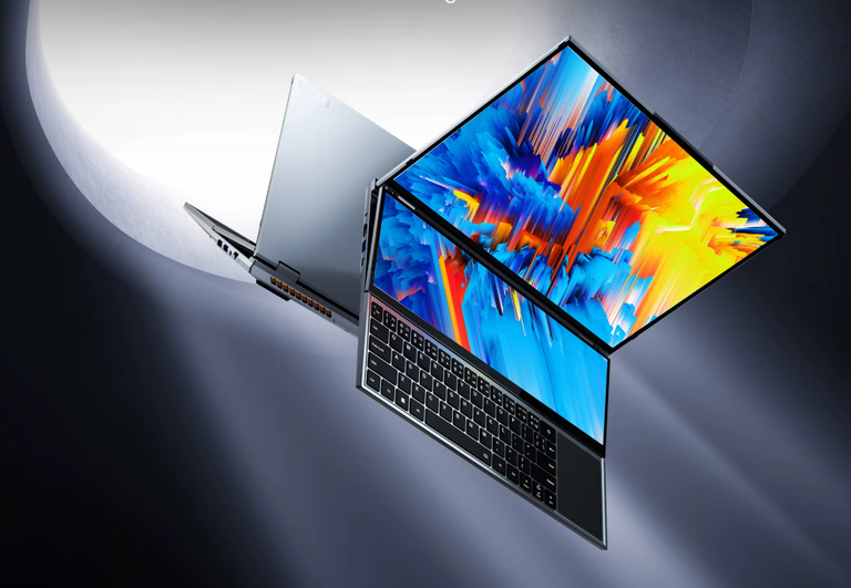 laptop N-one 16+14 cali podwójny ekran FHD 4K Intel 16GB/1TB win-11pro dotyk (21)