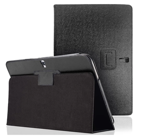 Etui ochronne do Tabletu Biz-Tech 14.1 cala czarne imitacja skóry 