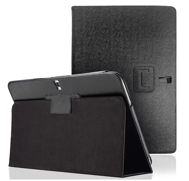 Etui ochronne do Tabletu Biz-Tech 14.1 cala czarne imitacja skóry  (1)