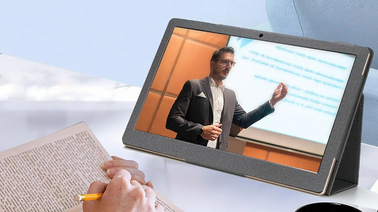 Etui ochronne do Tabletu Biz-Tech 14.1 cala czarne imitacja skóry  (3)