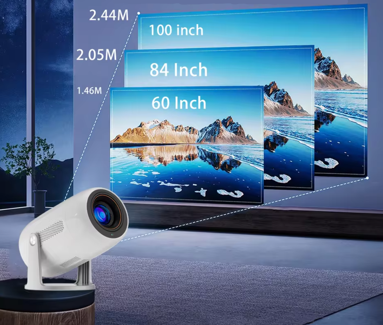 Projektor Lenovo 100M optyczne FHD 4K automatyczny zoom (2)