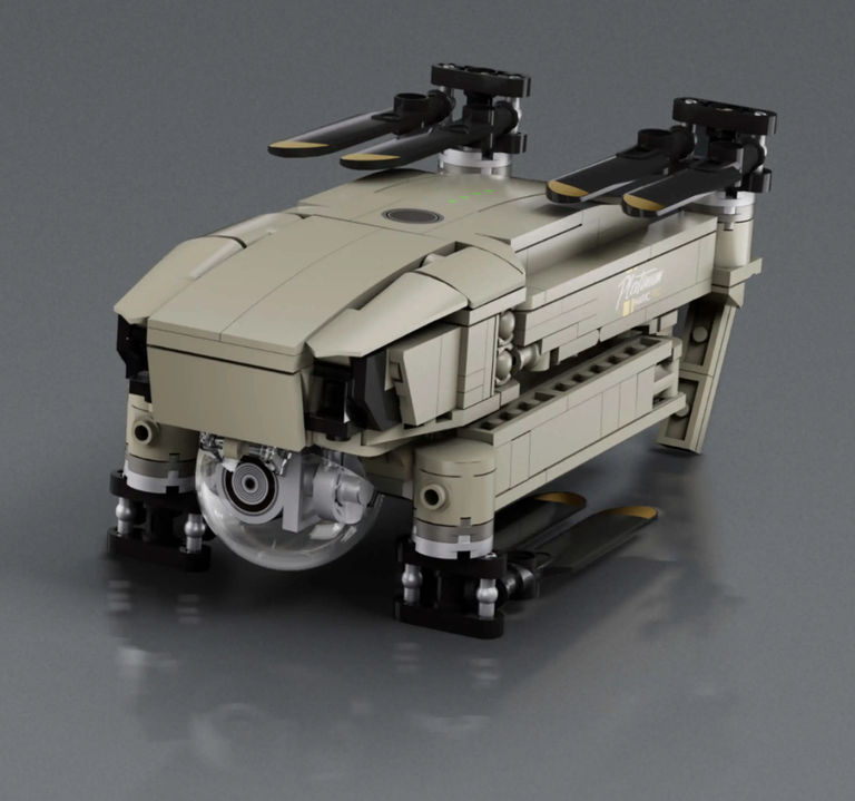 Klocki dron DJI Mavic Pro 562-klocki zestaw kultowego drona BIZ-TECHNIC (5)