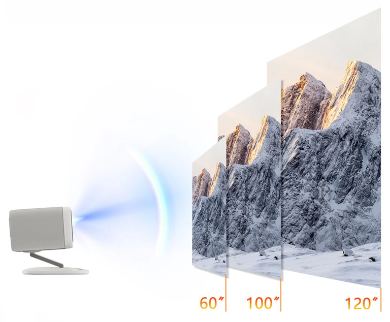 Projektor Lenovo 100P optyczne FHD obsługa 4K automatyczny zoom wysoka jasność (2)