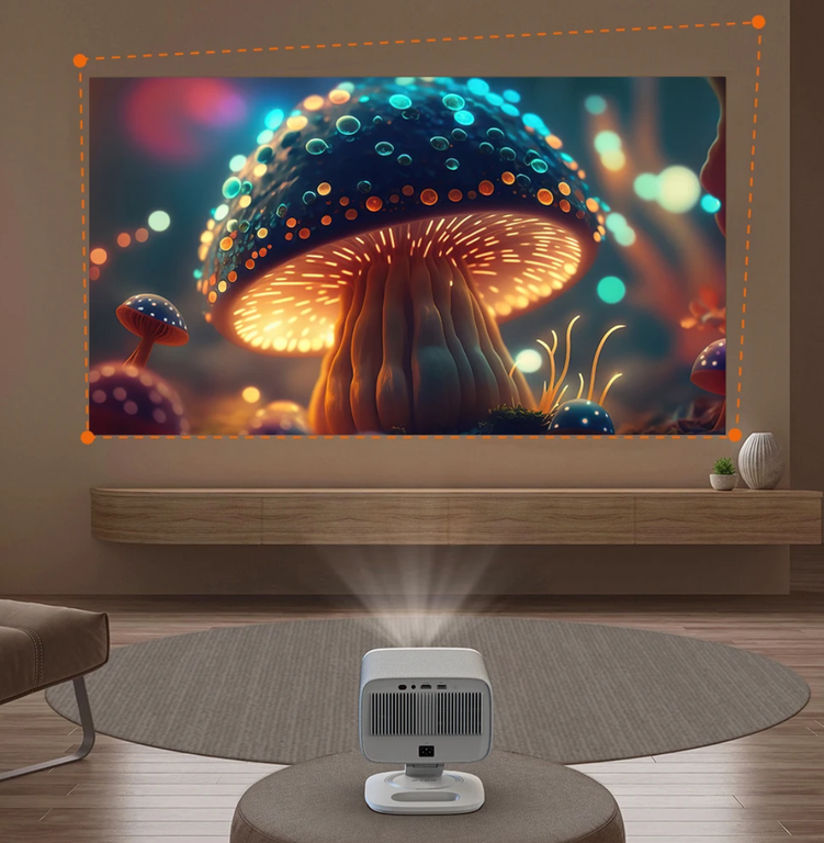 Projektor Lenovo 100P optyczne FHD obsługa 4K automatyczny zoom wysoka jasność (7)