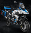 Klocki motocykl BMW R1250 GS 2369-elem 47cm ogromny zestaw (10)