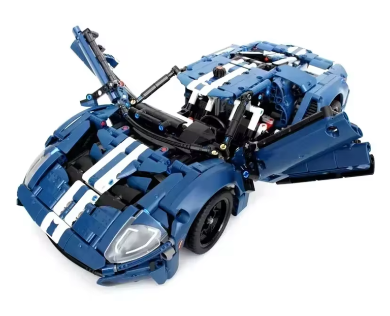 Klocki Ford GT 1468-elem 39cm wielki zestaw supercar z 2022r. (2)