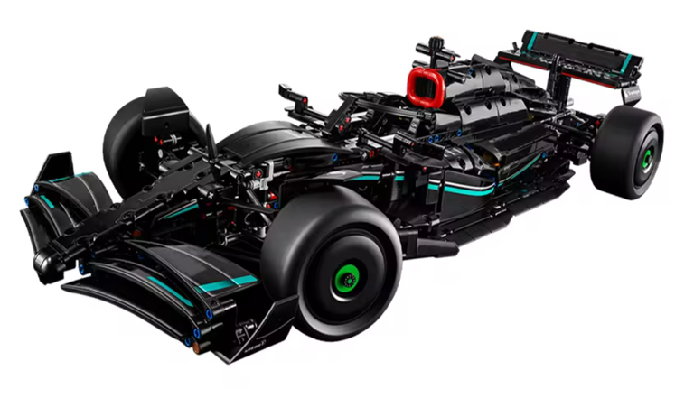 Klocki SuperCar Mercedes bolid F1 AMG 1642-elem 63cm zestaw kolekcjonerski biz-technic (2)