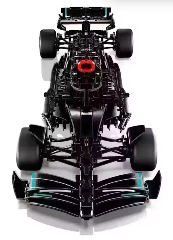 Klocki SuperCar Mercedes bolid F1 AMG 1642-elem 63cm zestaw kolekcjonerski biz-technic (3)