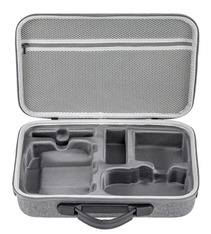 torba GRAY dron DJI Mini 5 Pro Fly More Combo lekka pojemna z paskiem (3)