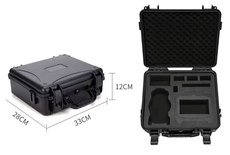 Walizka torba HARD dron DJI Mini 5 Pro Fly More Combo pojemna i odporna pasek (7)