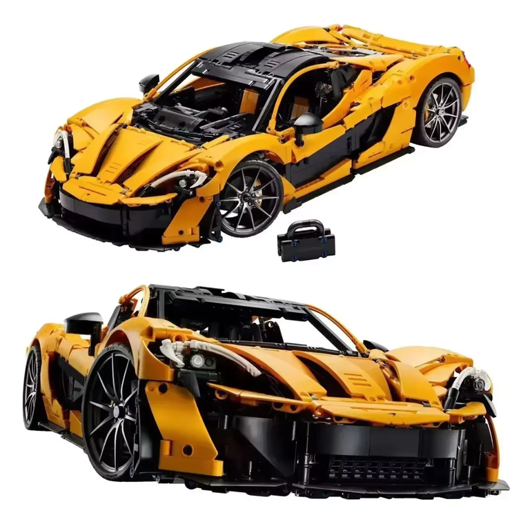 Klocki SuperCar McLaren P1 3893-elem 59cm BIZ-TECHNIC ogromny zestaw (1)