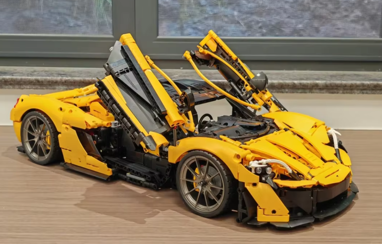Klocki SuperCar McLaren P1 3893-elem 59cm BIZ-TECHNIC ogromny zestaw (2)