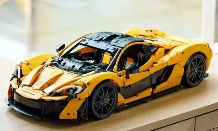 Klocki SuperCar McLaren P1 3893-elem 59cm BIZ-TECHNIC ogromny zestaw (6)