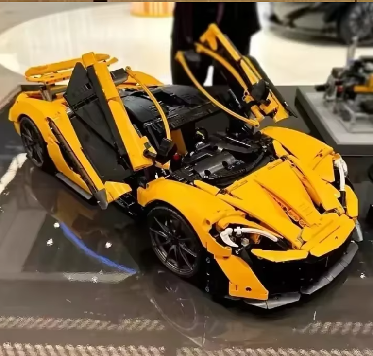 Klocki SuperCar McLaren P1 3893-elem 59cm BIZ-TECHNIC ogromny zestaw (7)