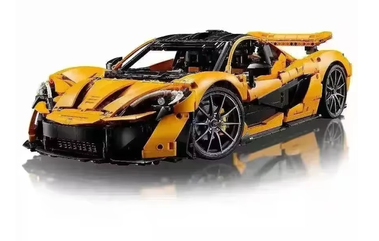 Klocki SuperCar McLaren P1 3893-elem 59cm BIZ-TECHNIC ogromny zestaw (11)