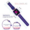 Smartwatch SOS dla dzieci Lokalizacja Chat Rozmowa SIM kamera (5)