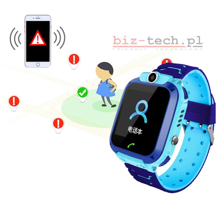Smartwatch SOS dla dzieci Lokalizacja Chat Rozmowa SIM kamera (8)