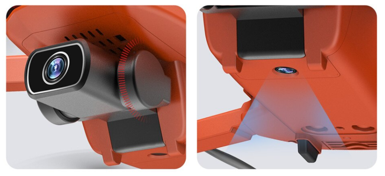 Dron SG108 ORANGE FullHD GPS dwie kamery aplikacja WiFi (2)