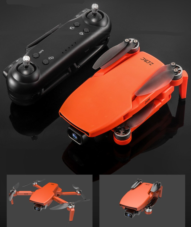 Dron SG108 ORANGE FullHD GPS dwie kamery aplikacja WiFi (6)