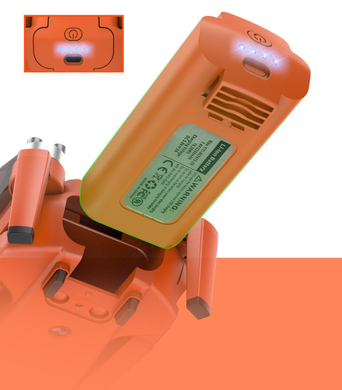 Dron SG108 ORANGE FullHD GPS dwie kamery aplikacja WiFi (7)